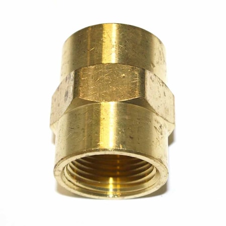 Interstate Pneumatics Brass Coupling Adapter, 6 PK FPC990-D6